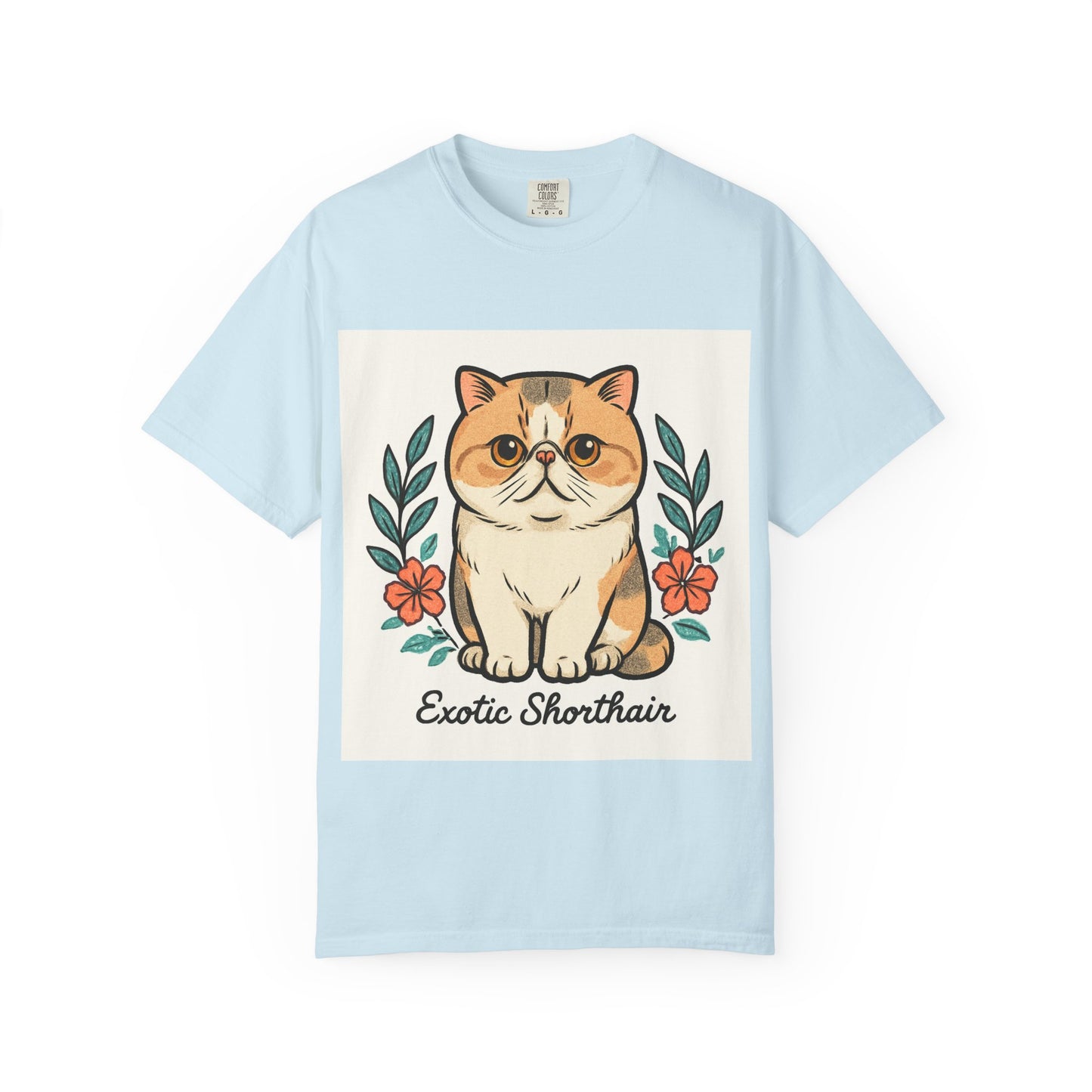 Exotic Shorthair Cat T-Shirt, Cute Cat Lover Gift, Vintage Style Tee, Animal Lover Apparel, Gift for Pet Owners, Birthday Gift