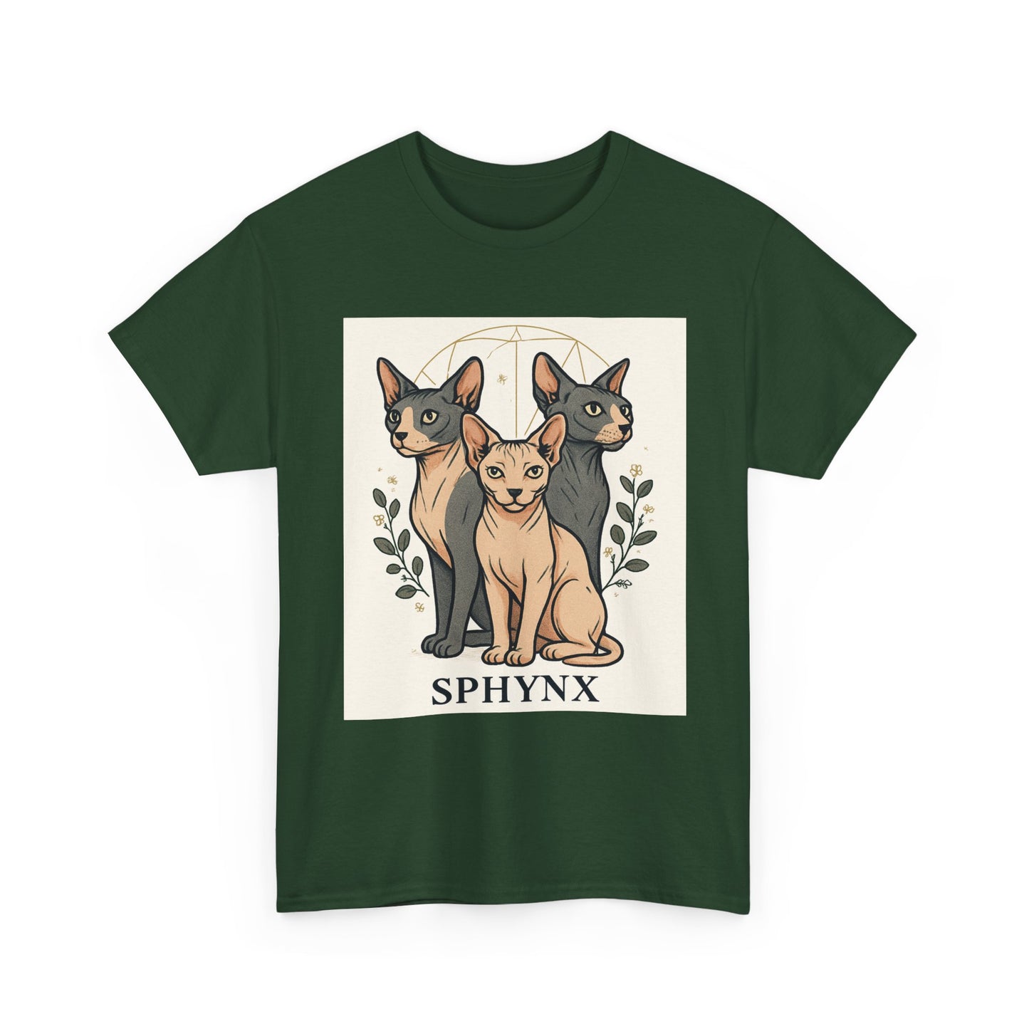 Sphynx Cat Unisex Tee, Cozy Cat Lover Shirt, Gift for Pet Owners, Animal Lovers, Casual Wear, Birthday Gift