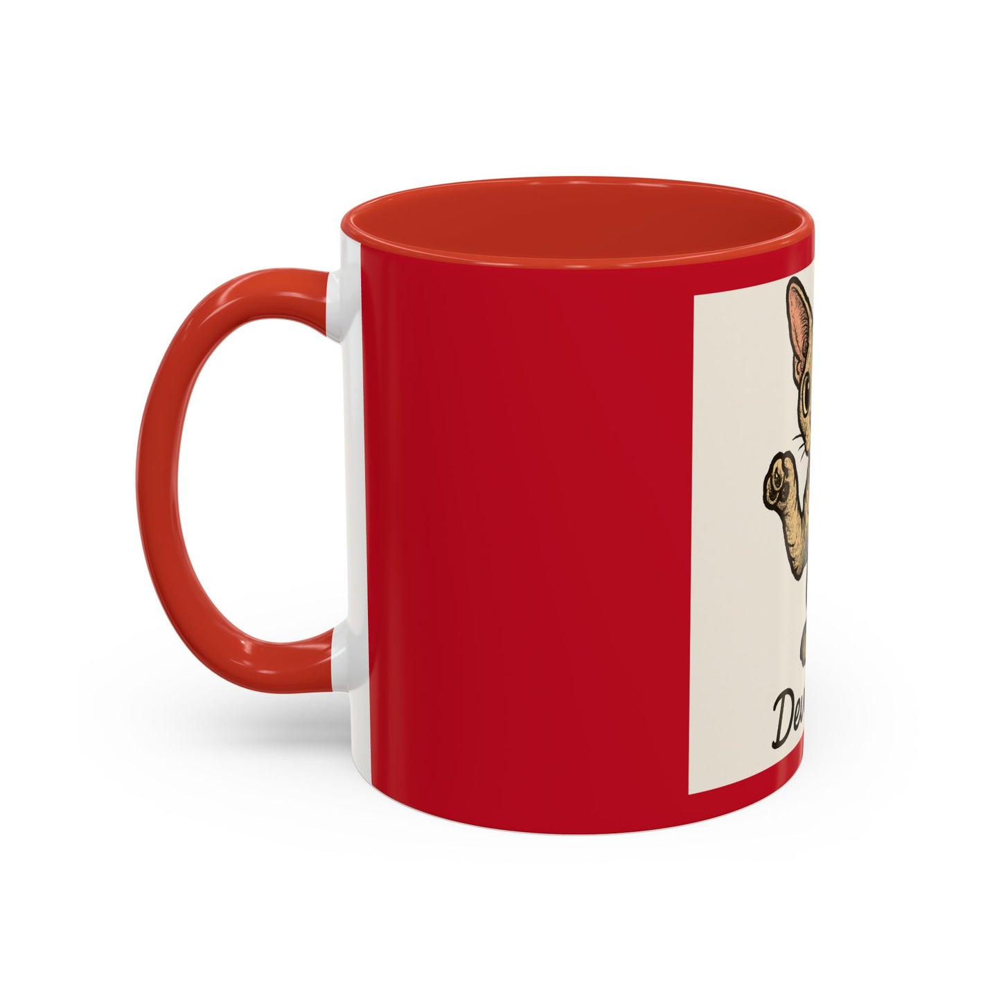 Whimsical Cat Mug – Accent Coffee Mug | Perfect Gift for Cat Lovers, Pet Owners, Animal Aficionados, Birthdays, Holidays