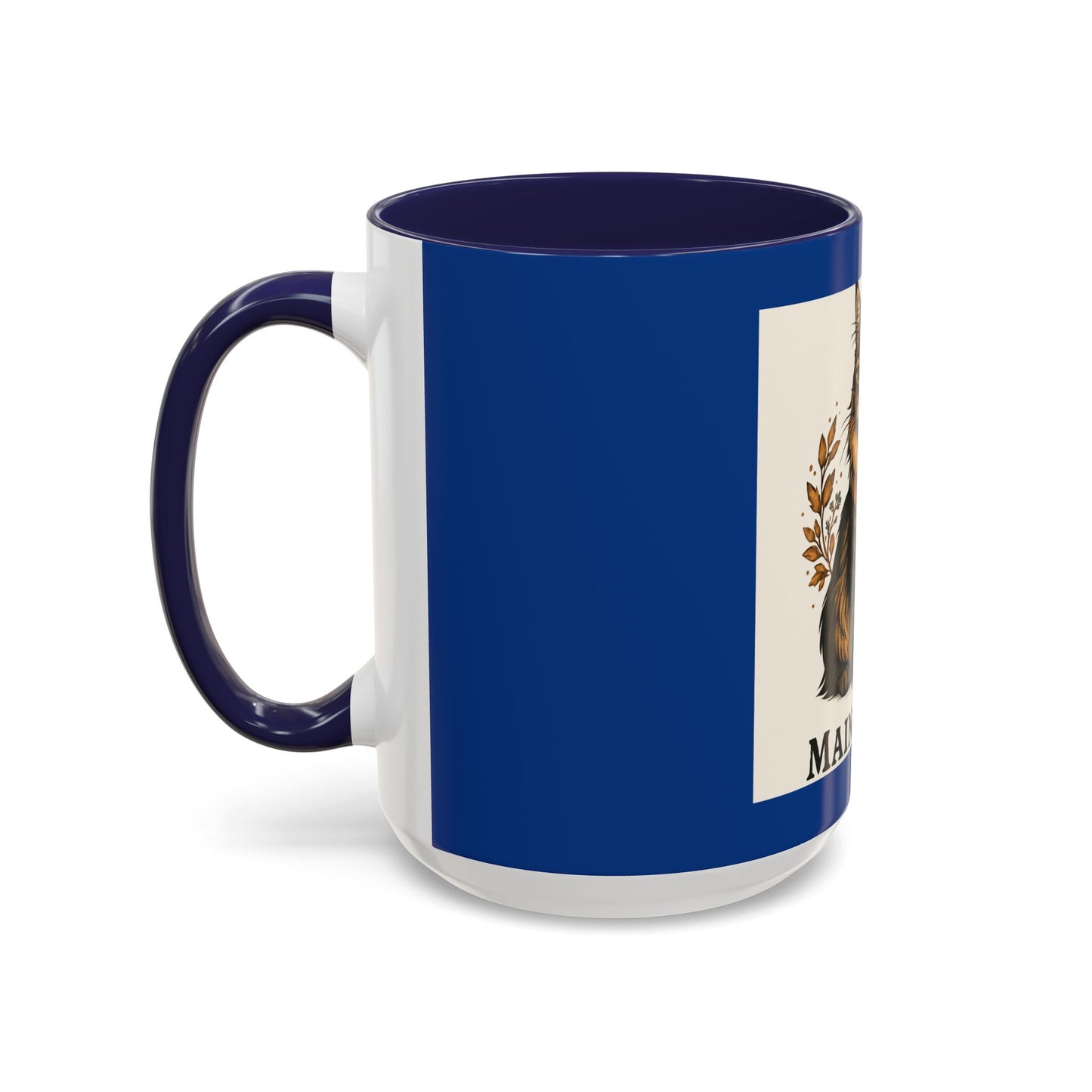 Maine Coon Cat Coffee Mug, Cat Lover Gift, Pet Owner Collection, Unique Accent Mug, Decorative Drinkware