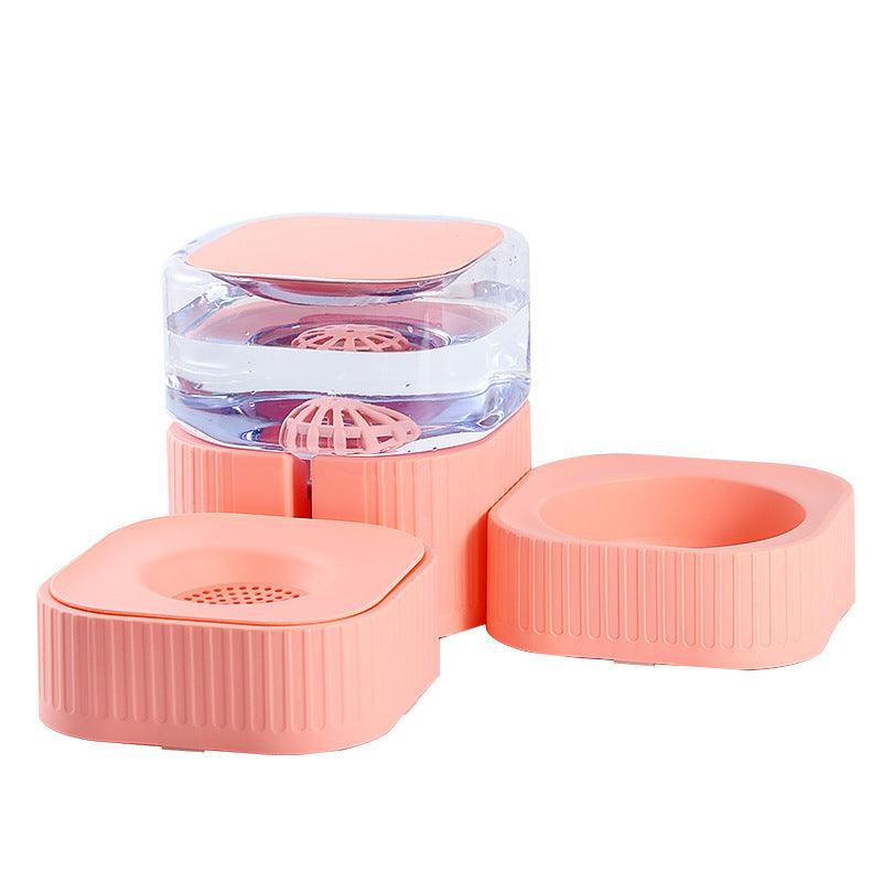 Magnetic Pet Oasis: Innovative Feeder And Watering System