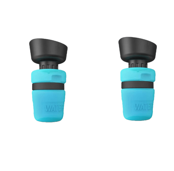 Pet Oasis: Foldable Dog Travel Water Bottle And Dispenser