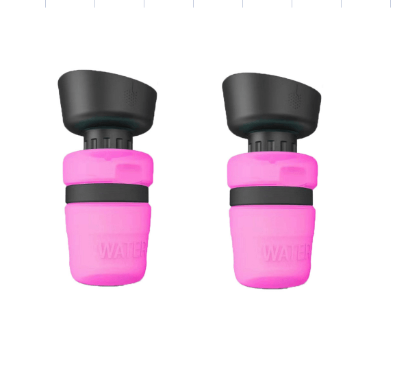 Pet Oasis: Foldable Dog Travel Water Bottle And Dispenser