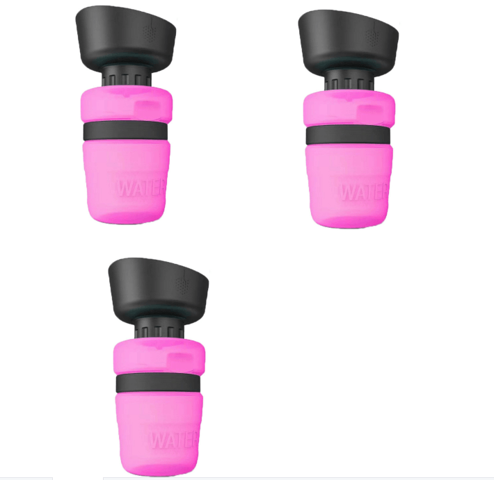 Pet Oasis: Foldable Dog Travel Water Bottle And Dispenser