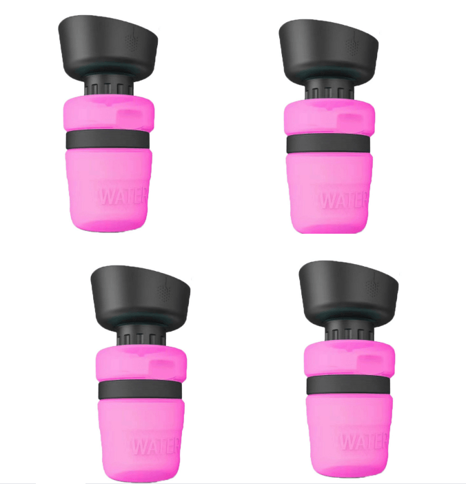 Pet Oasis: Foldable Dog Travel Water Bottle And Dispenser