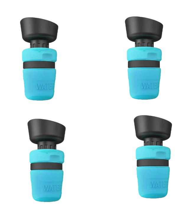 Pet Oasis: Foldable Dog Travel Water Bottle And Dispenser