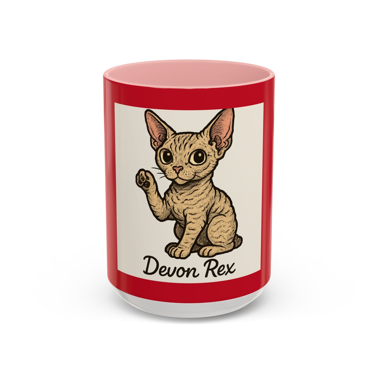 Whimsical Cat Mug – Accent Coffee Mug | Perfect Gift for Cat Lovers, Pet Owners, Animal Aficionados, Birthdays, Holidays