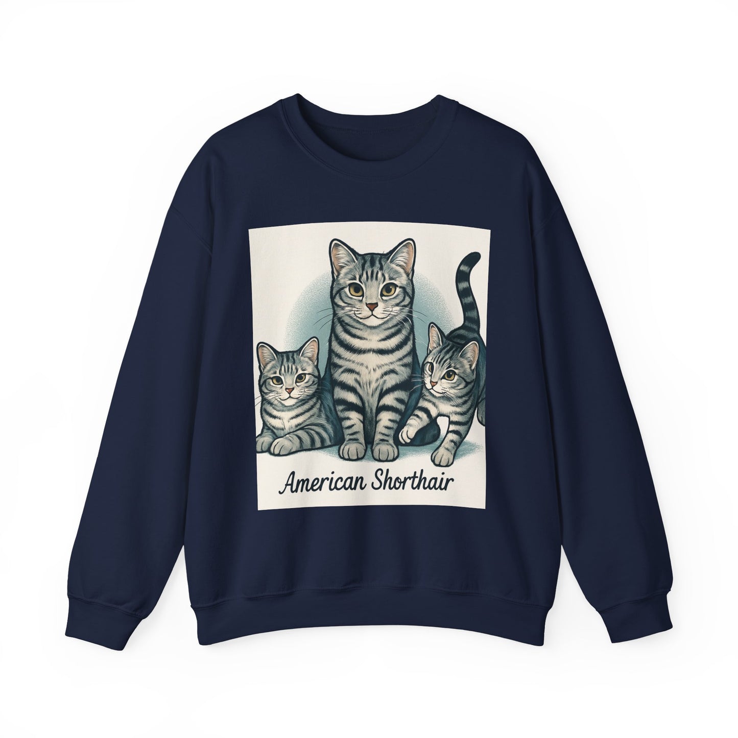 Cozy Cat Sweatshirt - Perfect Gift for Cat Lovers, Unisex Crewneck Sweatshirt, Fun Cat Apparel, Cozy Fashion