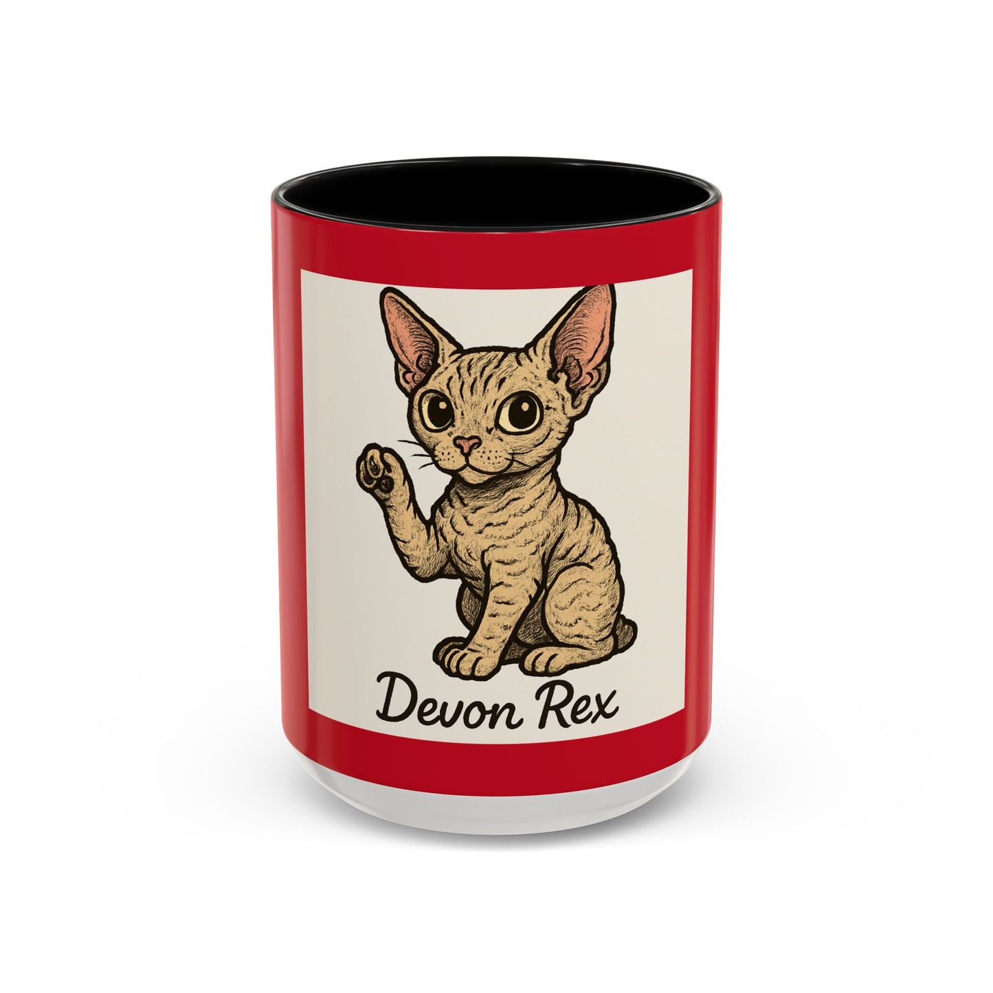 Whimsical Cat Mug – Accent Coffee Mug | Perfect Gift for Cat Lovers, Pet Owners, Animal Aficionados, Birthdays, Holidays