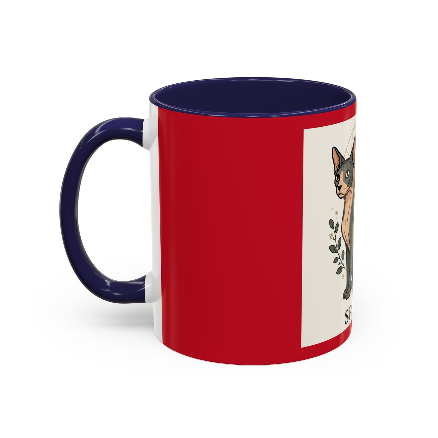 Sphynx Cat Accent Coffee Mug | Cat Lover Gift, Unique Kitchen Decor, Sphynx Breed Mug, Animal Lover Coffee Cup, Pet Owner Present
