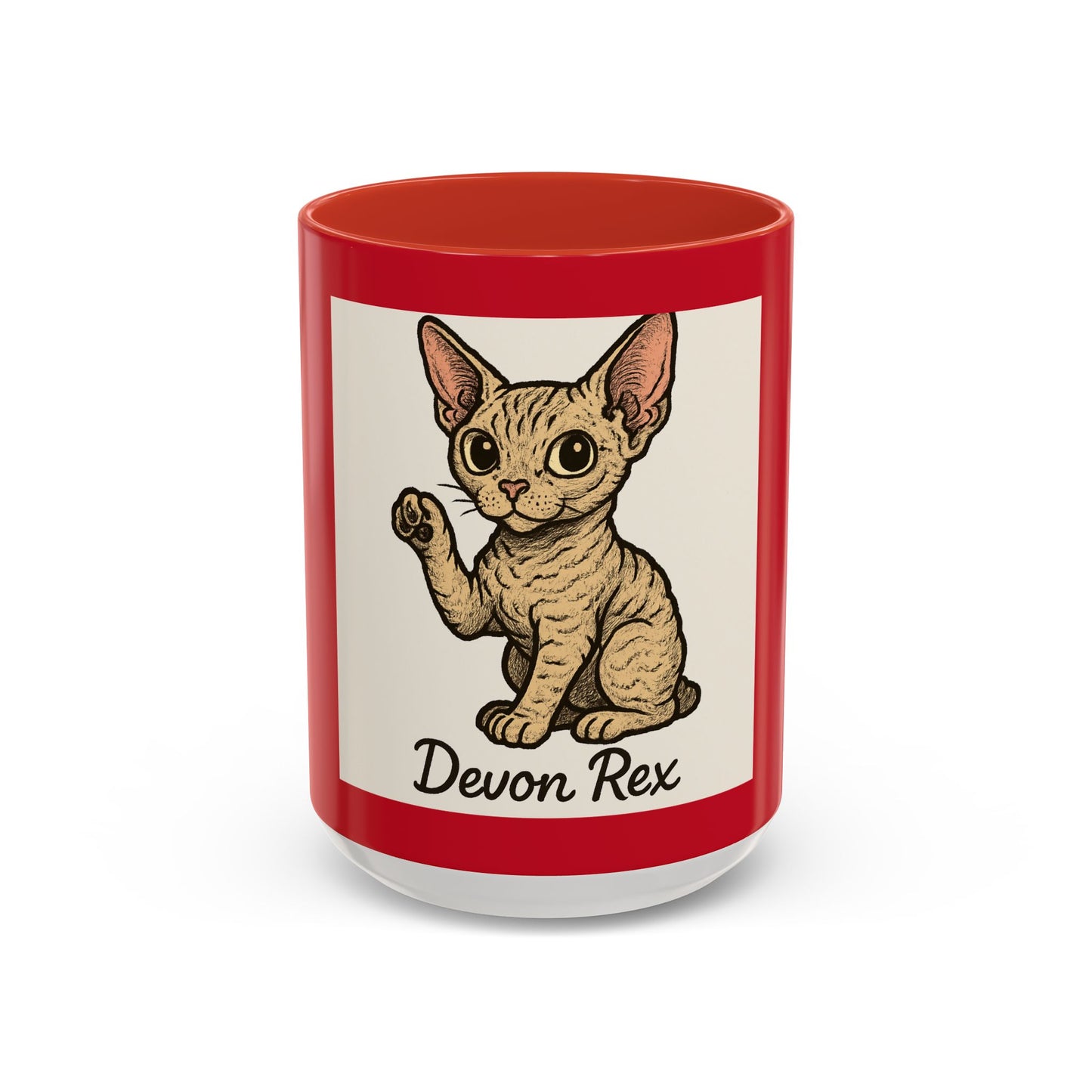 Whimsical Cat Mug – Accent Coffee Mug | Perfect Gift for Cat Lovers, Pet Owners, Animal Aficionados, Birthdays, Holidays