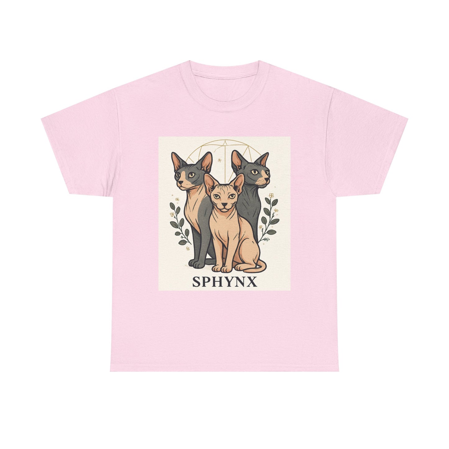 Sphynx Cat Unisex Tee, Cozy Cat Lover Shirt, Gift for Pet Owners, Animal Lovers, Casual Wear, Birthday Gift