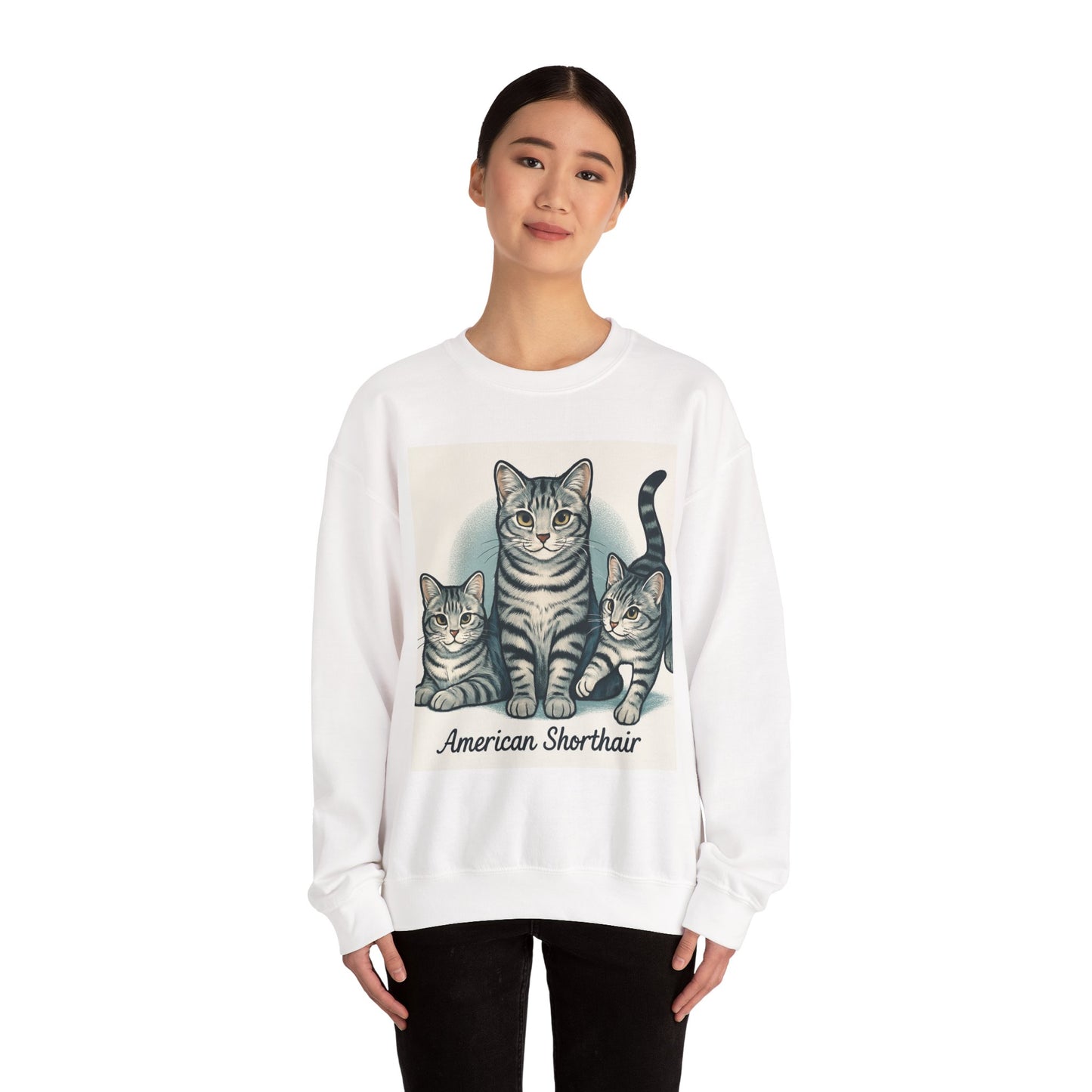 Cozy Cat Sweatshirt - Perfect Gift for Cat Lovers, Unisex Crewneck Sweatshirt, Fun Cat Apparel, Cozy Fashion