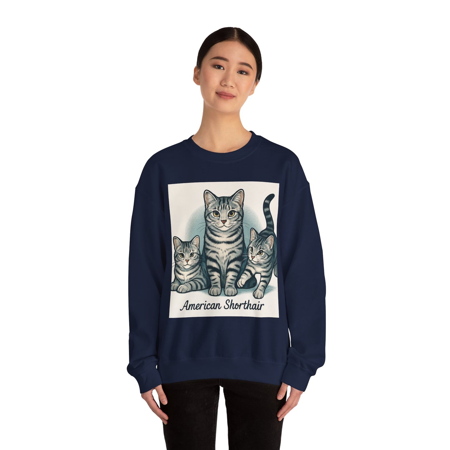 Cozy Cat Sweatshirt - Perfect Gift for Cat Lovers, Unisex Crewneck Sweatshirt, Fun Cat Apparel, Cozy Fashion