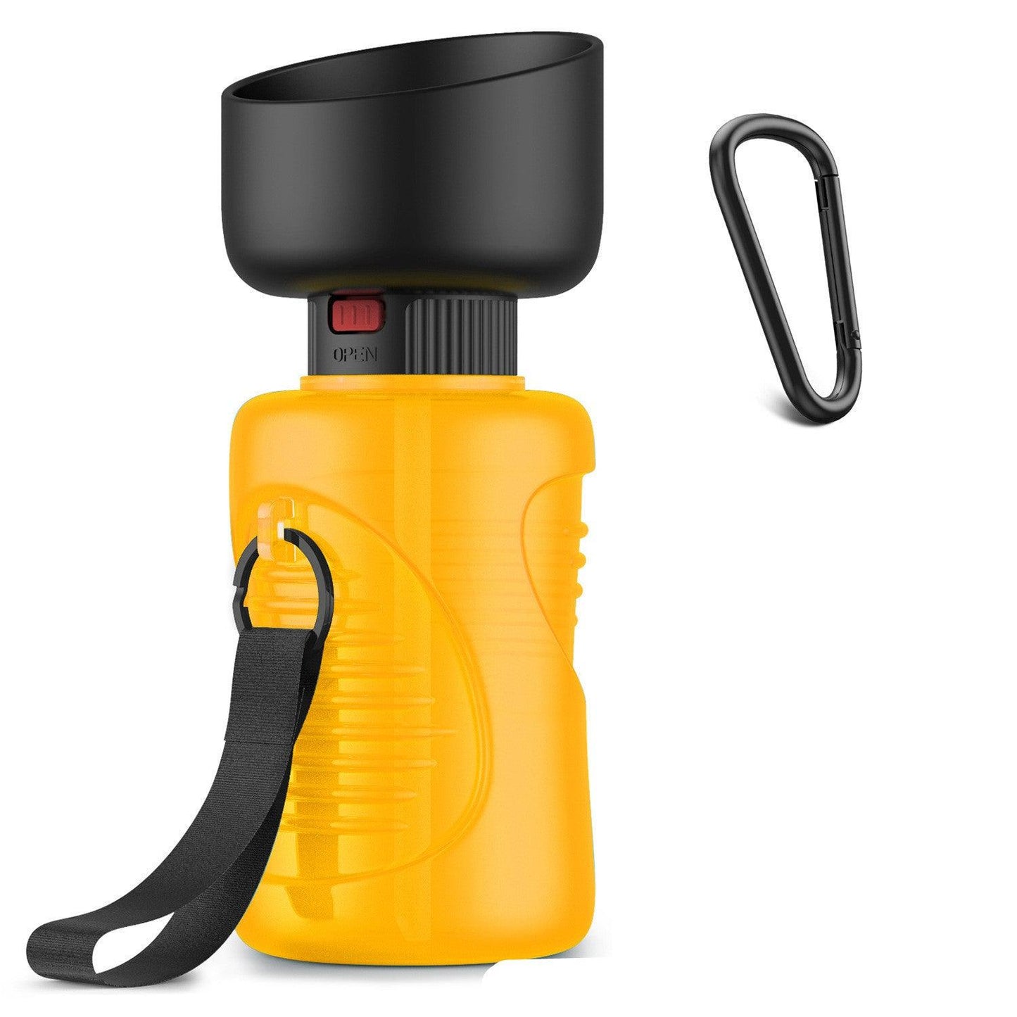 Pet Oasis: Foldable Dog Travel Water Bottle And Dispenser