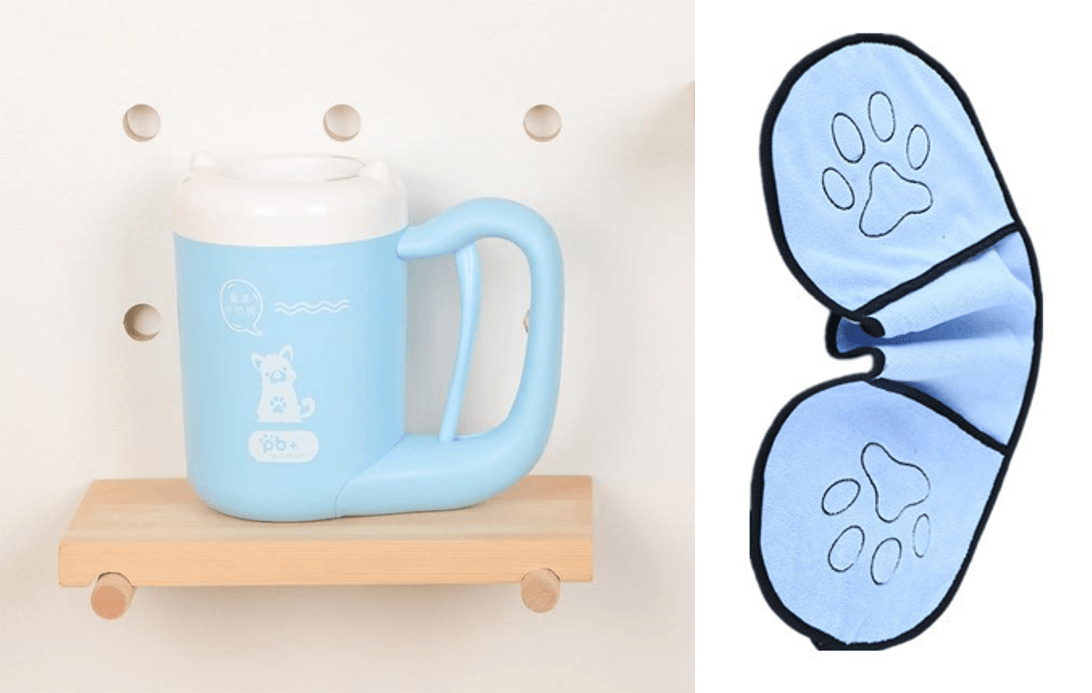 Pawperfect Cleanpup - The Ultimate Paw Cleaning Cup For Dogs And Cats