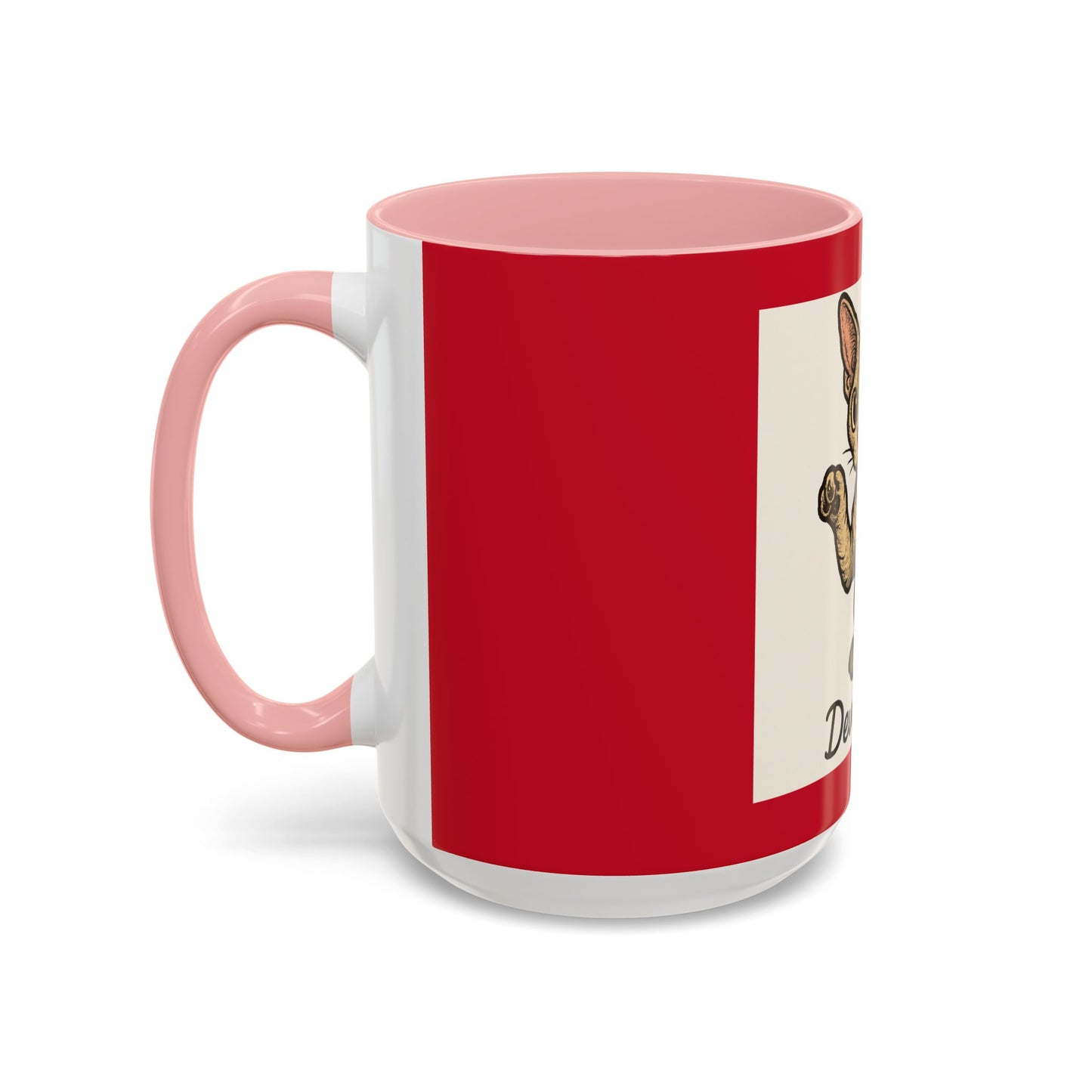 Whimsical Cat Mug – Accent Coffee Mug | Perfect Gift for Cat Lovers, Pet Owners, Animal Aficionados, Birthdays, Holidays