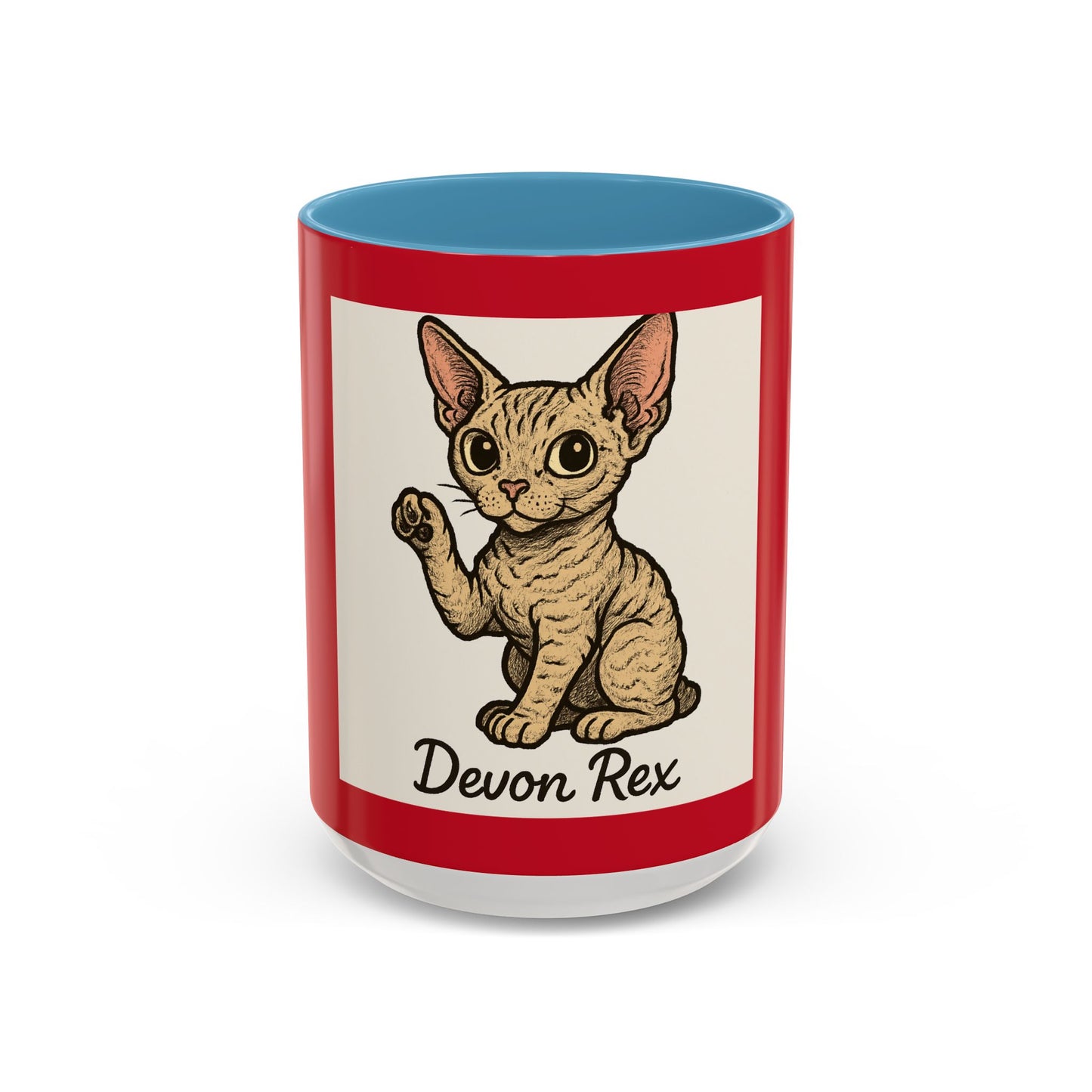 Whimsical Cat Mug – Accent Coffee Mug | Perfect Gift for Cat Lovers, Pet Owners, Animal Aficionados, Birthdays, Holidays