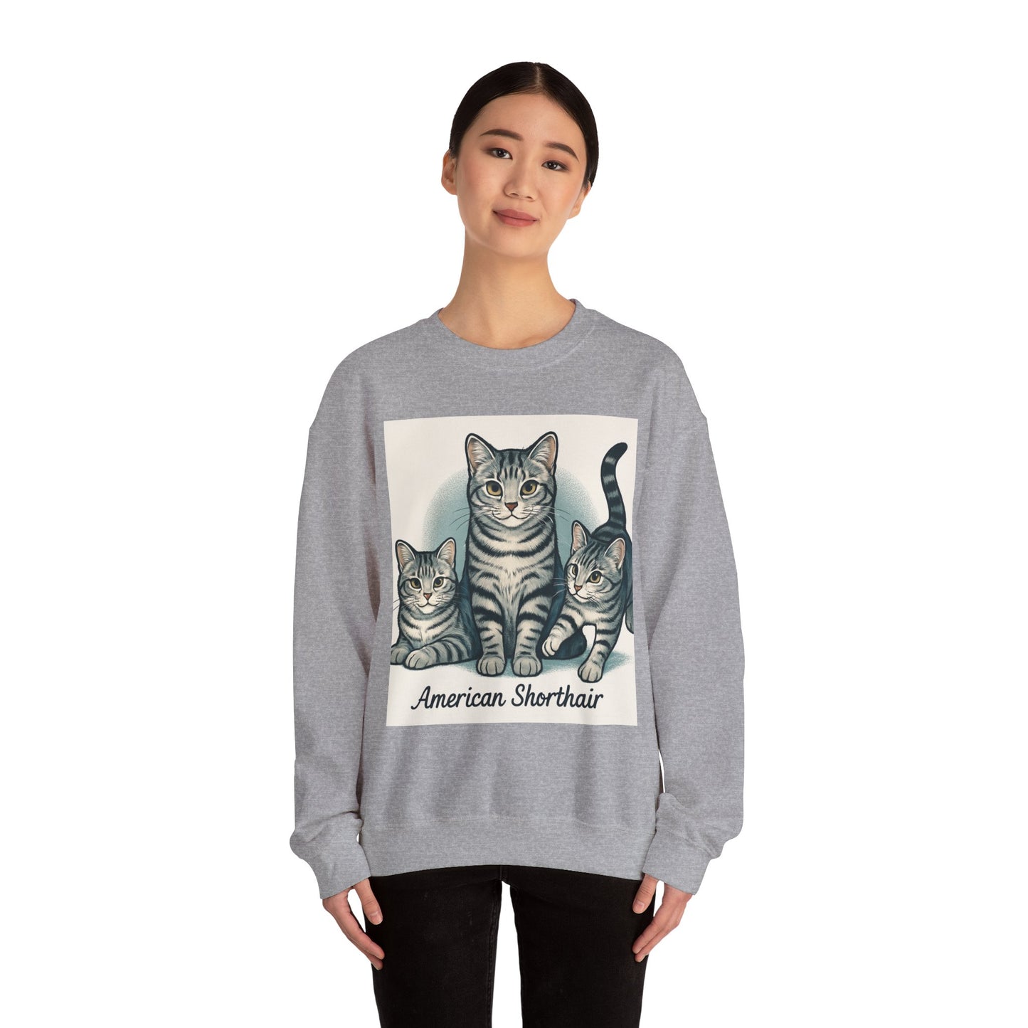 Cozy Cat Sweatshirt - Perfect Gift for Cat Lovers, Unisex Crewneck Sweatshirt, Fun Cat Apparel, Cozy Fashion