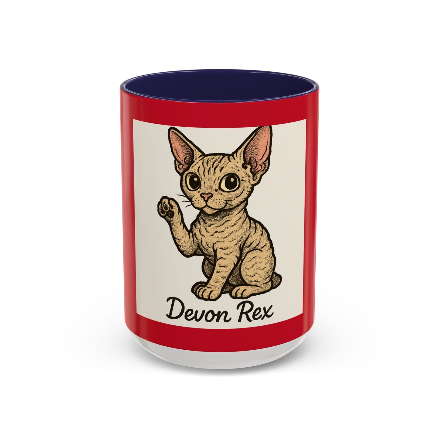 Whimsical Cat Mug – Accent Coffee Mug | Perfect Gift for Cat Lovers, Pet Owners, Animal Aficionados, Birthdays, Holidays