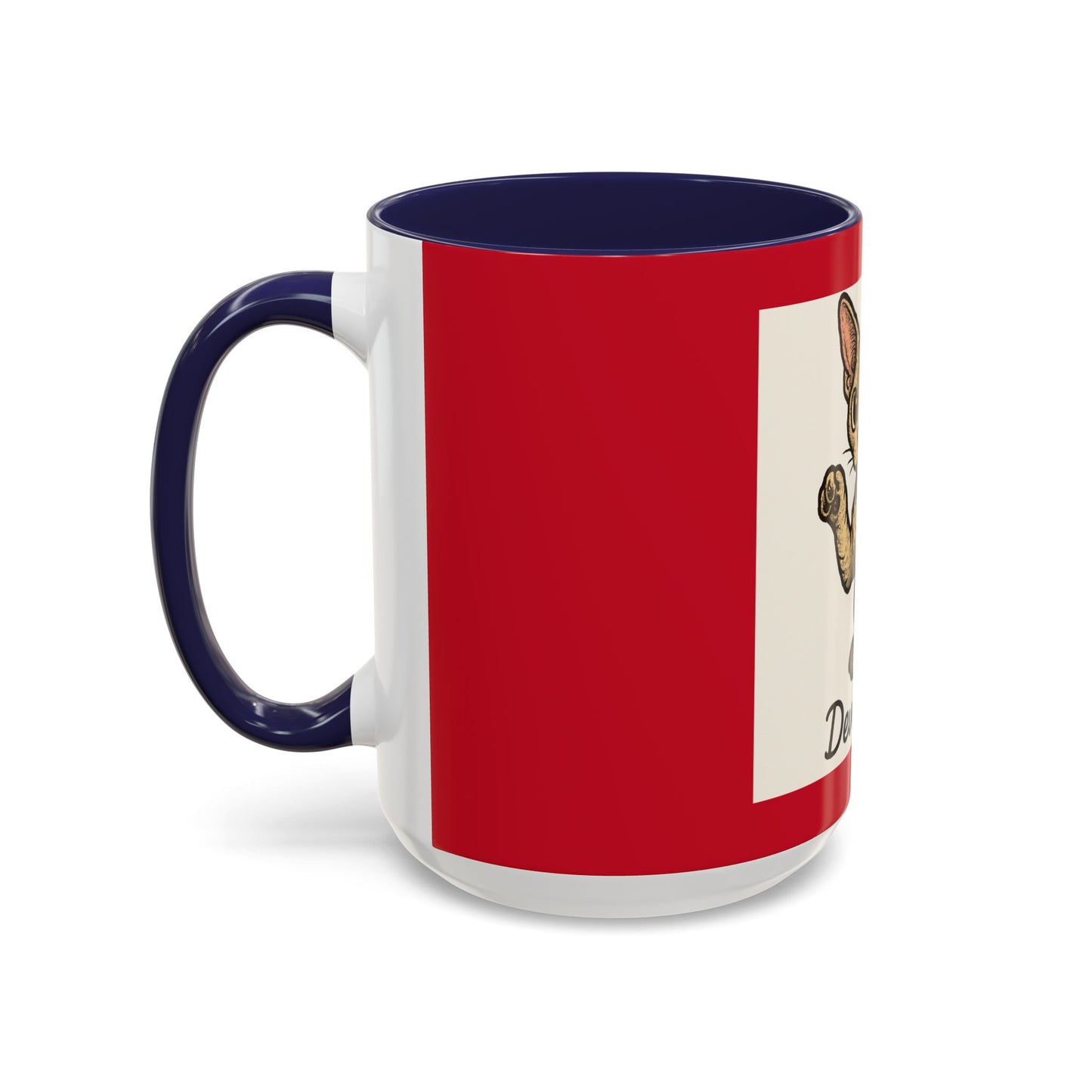 Whimsical Cat Mug – Accent Coffee Mug | Perfect Gift for Cat Lovers, Pet Owners, Animal Aficionados, Birthdays, Holidays