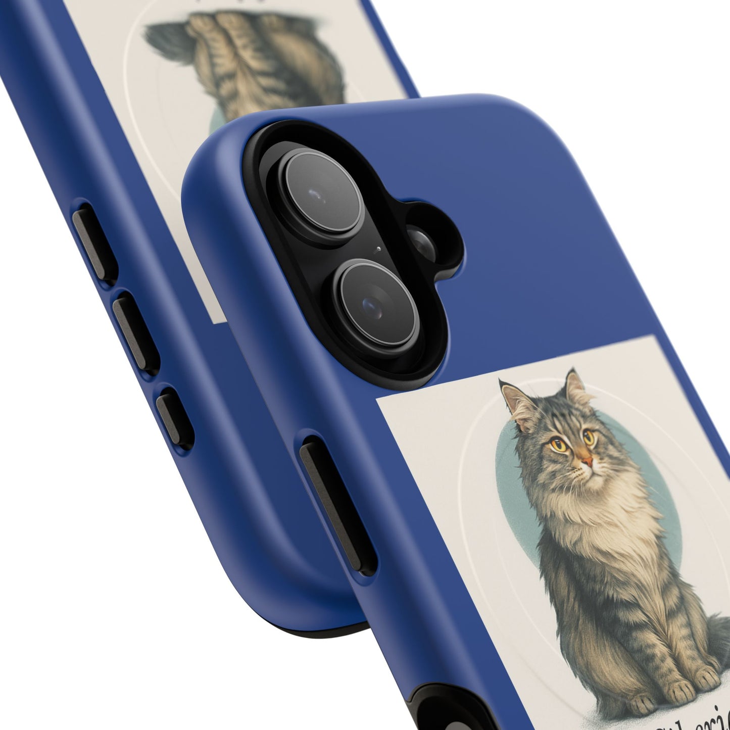 Siberian Cat Magnetic Phone Case, Tough Magnetic Cases, Pet Lover Gift, Cat Mom Present, Cute Animal Accessories, Tech Protection
