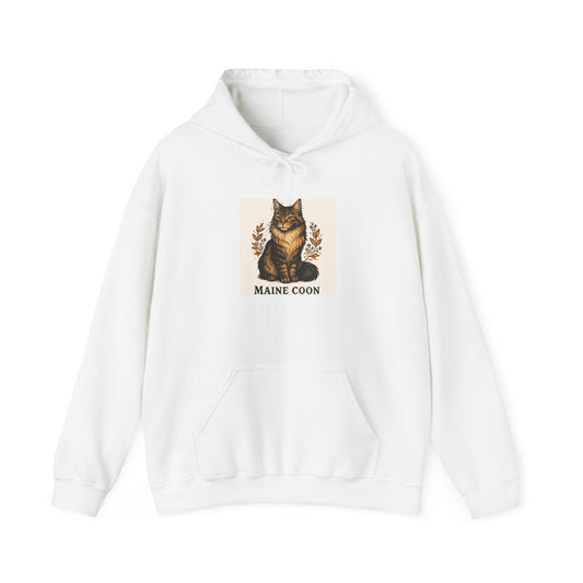 Maine Coon Cat Hoodie | Cozy Pet Lover Gift | Unisex Sweatshirt for Animal Lovers | Perfect for Cat Owners | Fun Gift for Holidays
