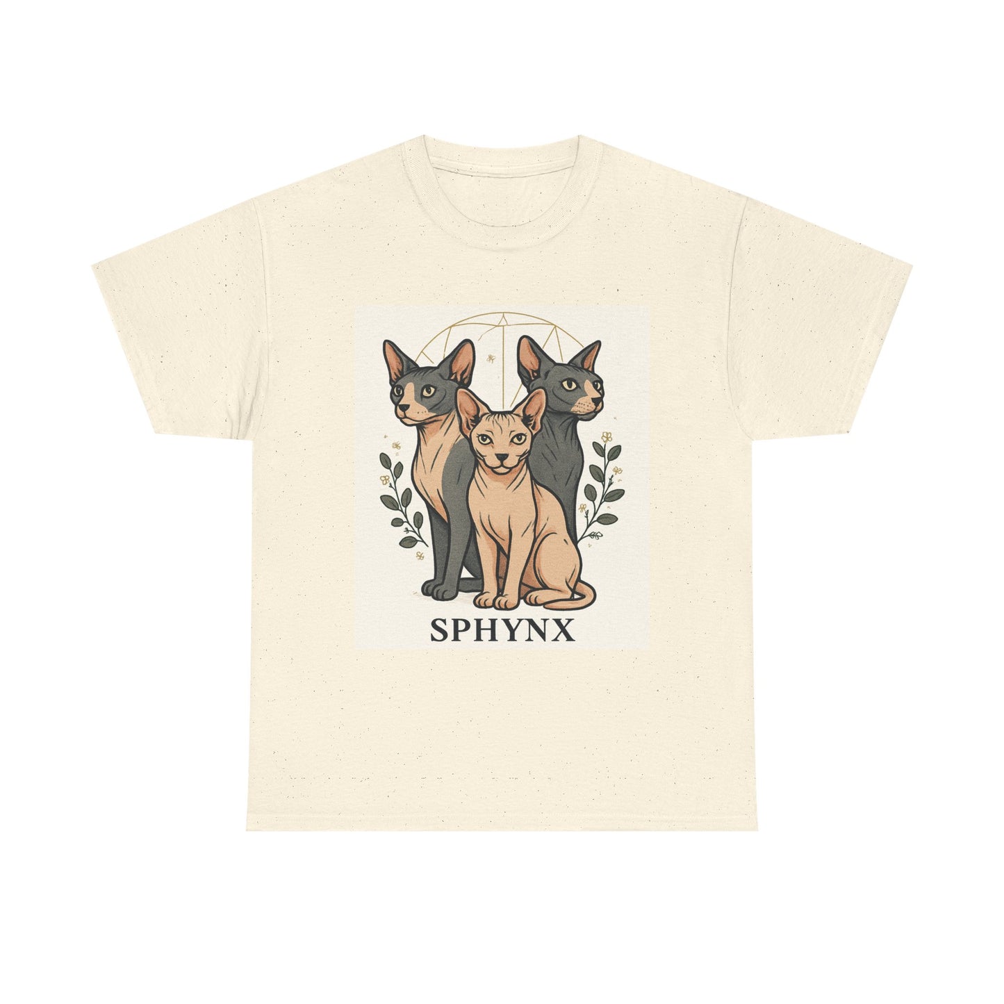 Sphynx Cat Unisex Tee, Cozy Cat Lover Shirt, Gift for Pet Owners, Animal Lovers, Casual Wear, Birthday Gift