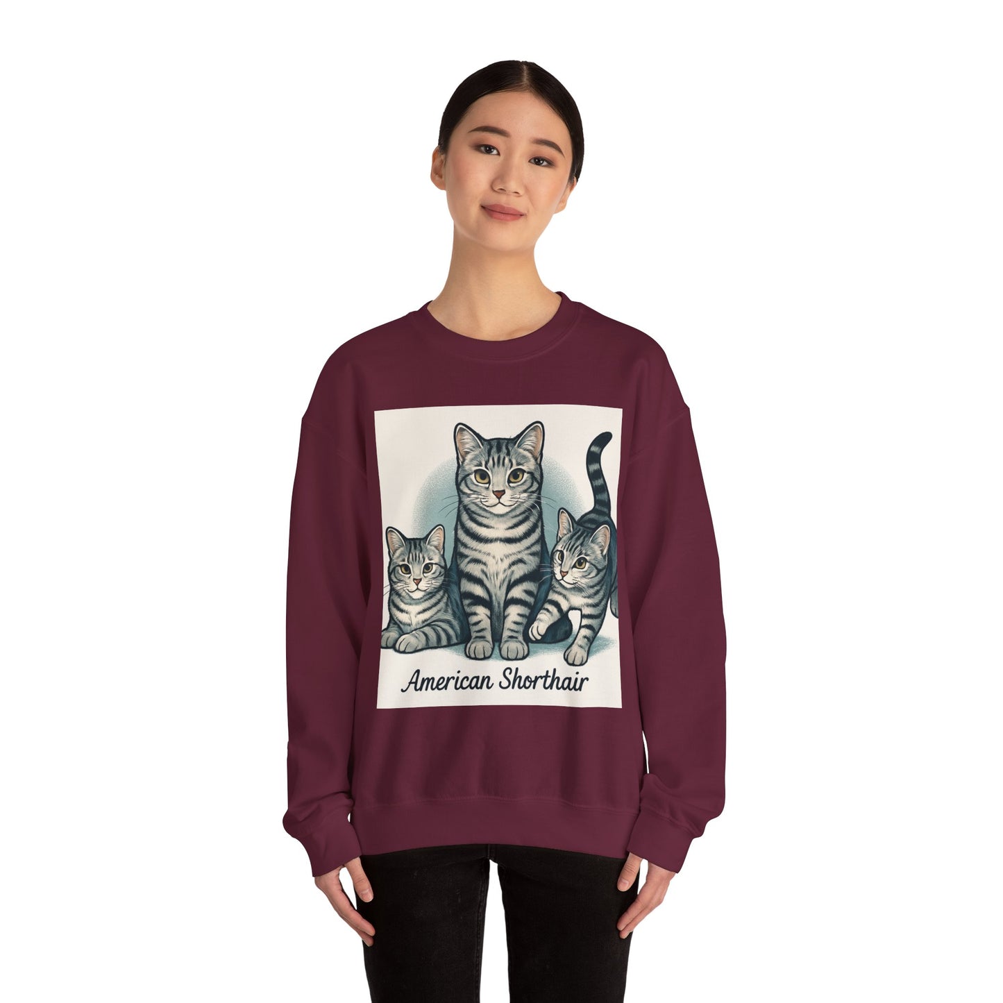 Cozy Cat Sweatshirt - Perfect Gift for Cat Lovers, Unisex Crewneck Sweatshirt, Fun Cat Apparel, Cozy Fashion