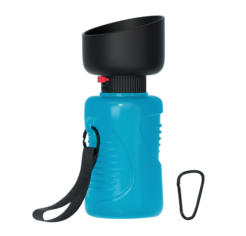Pet Oasis: Foldable Dog Travel Water Bottle And Dispenser