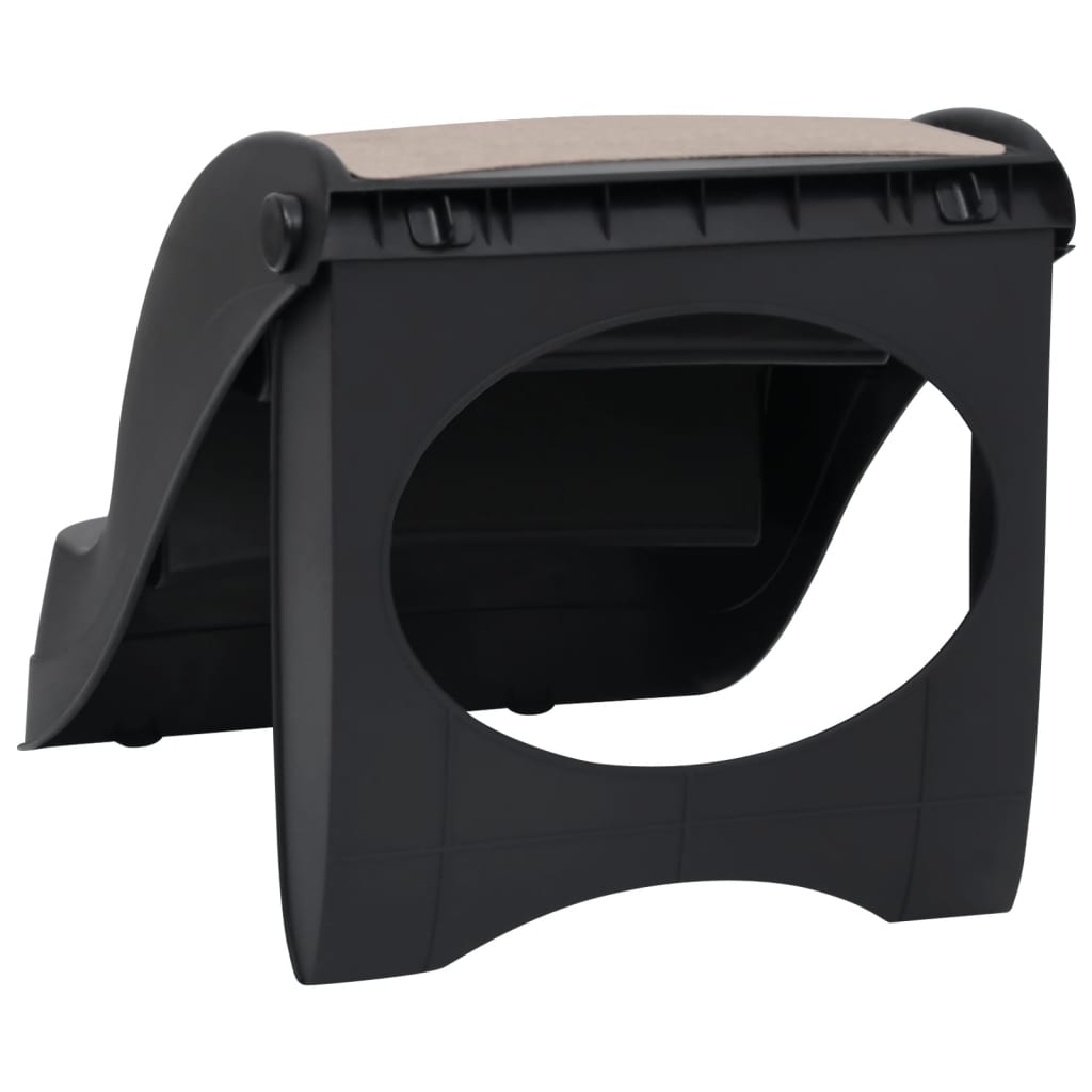 vidaXL Dog Stairs Foldable Dog Ramp Pet Stairs for High Bed Couch Car Sofa