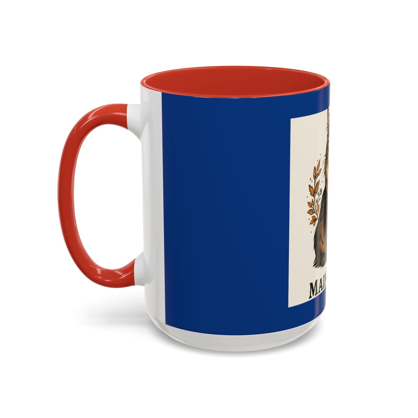 Maine Coon Cat Coffee Mug, Cat Lover Gift, Pet Owner Collection, Unique Accent Mug, Decorative Drinkware
