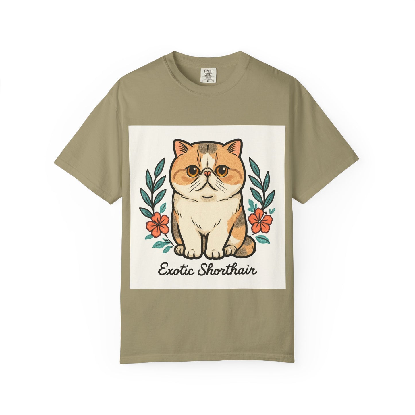Exotic Shorthair Cat T-Shirt, Cute Cat Lover Gift, Vintage Style Tee, Animal Lover Apparel, Gift for Pet Owners, Birthday Gift