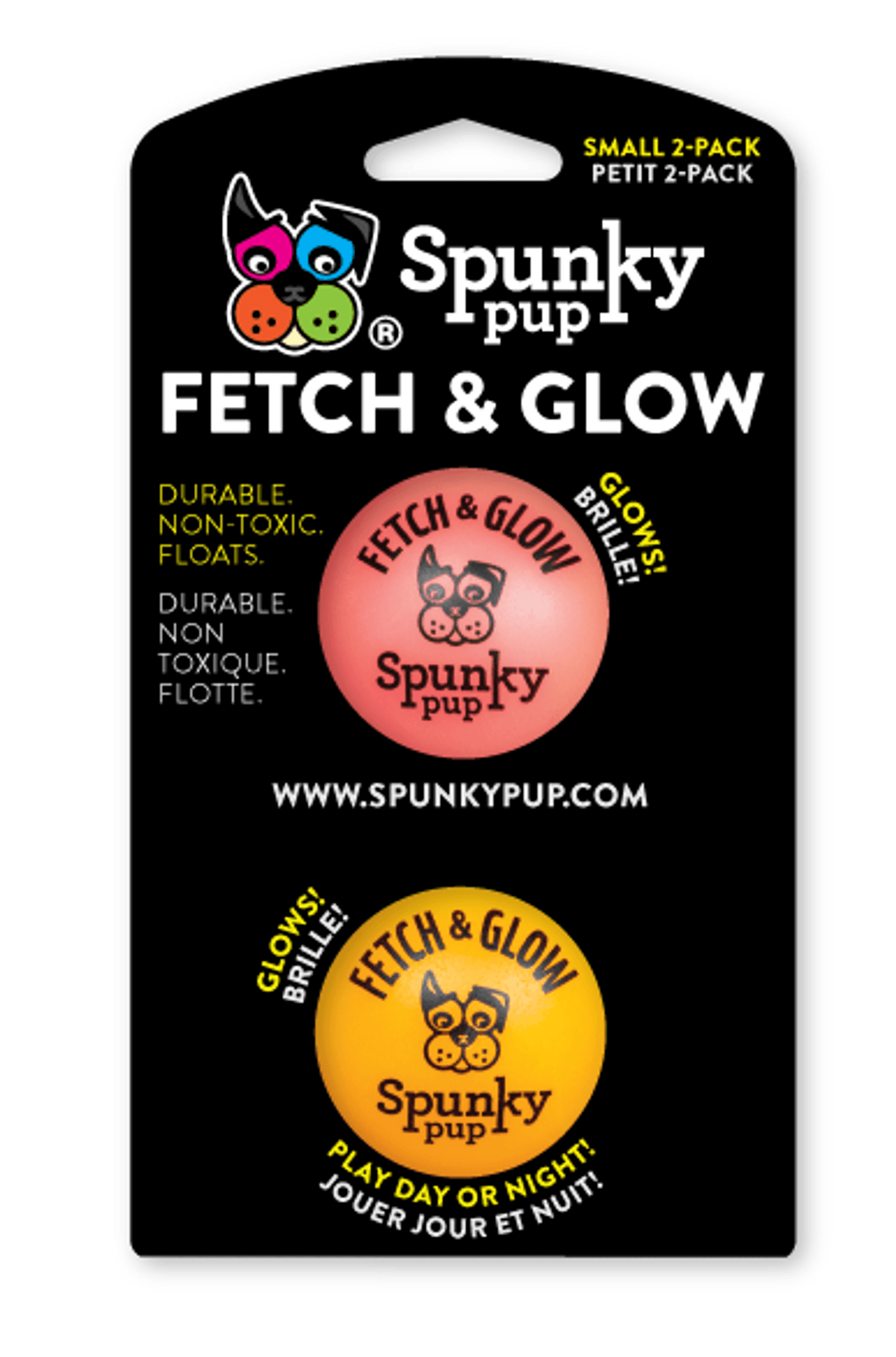 Fetch & Glow - Glow-in-the-Dark Ball for Large Dogs