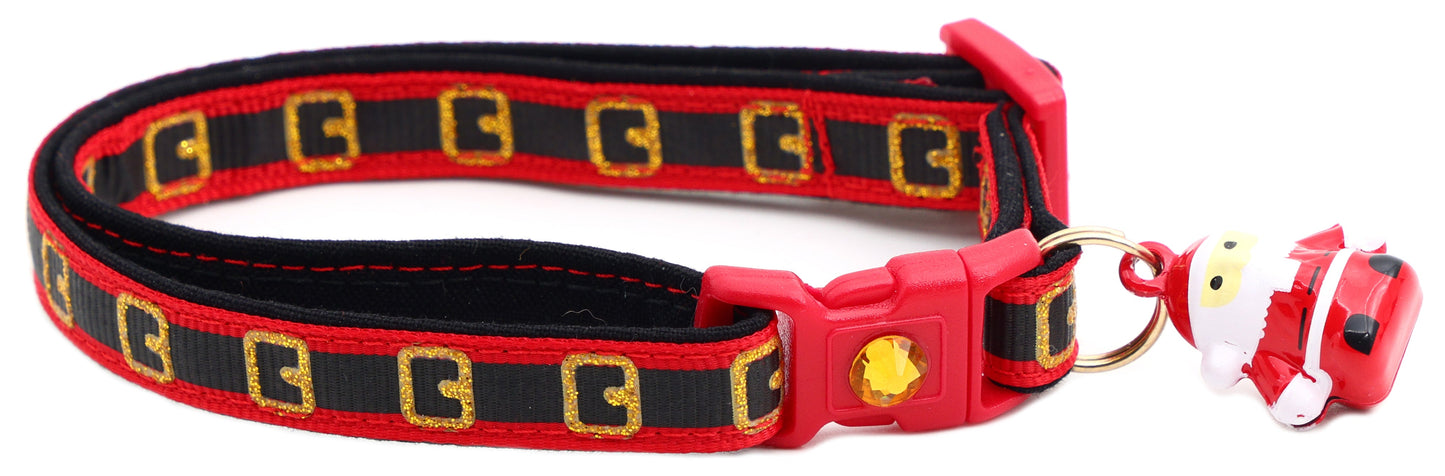 Here Comes Santa Claus Breakaway Cat Collar