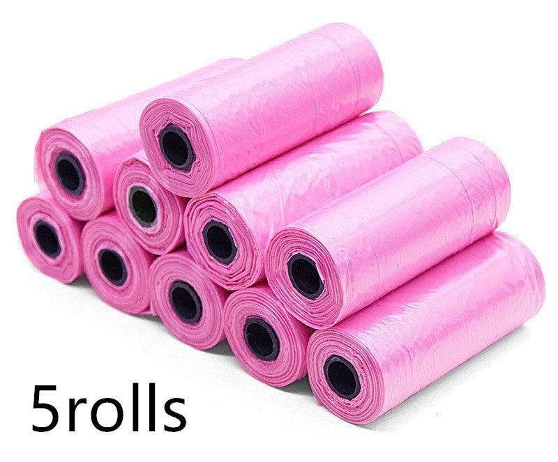 Pet Pooch Pack - Colorful Coiled Dog Waste Bags