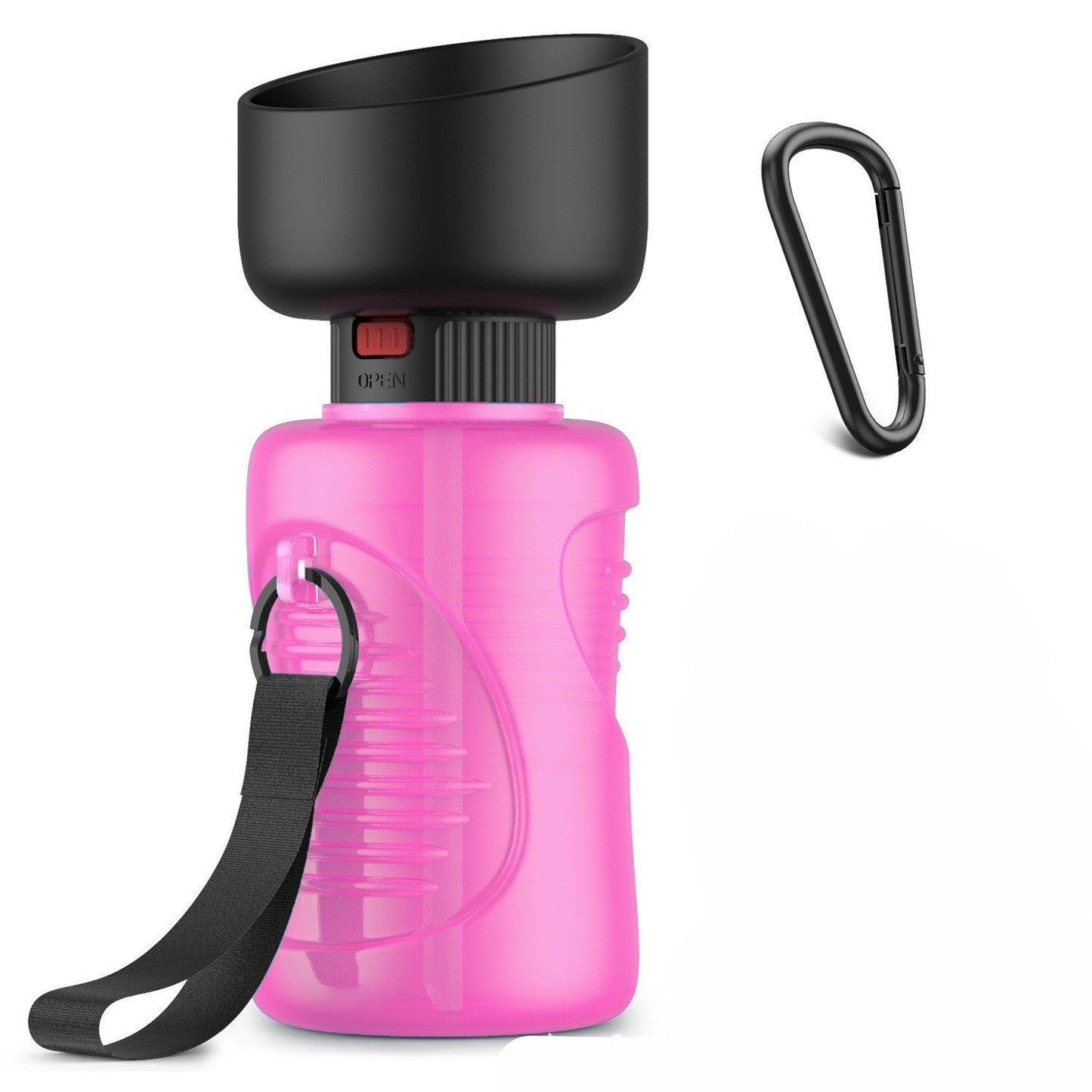 Pet Oasis: Foldable Dog Travel Water Bottle And Dispenser