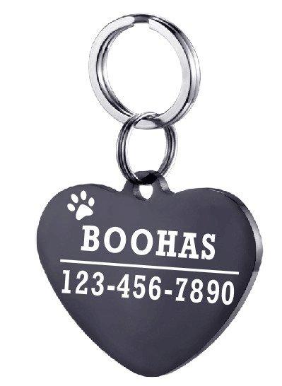 Custom Engraved Stainless Steel Pet Id Tag