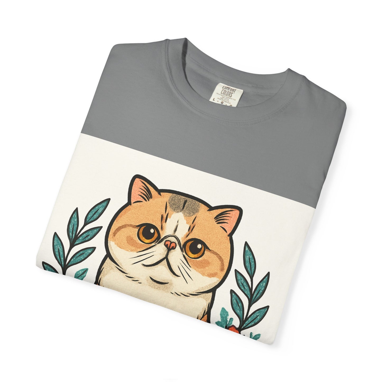 Exotic Shorthair Cat T-Shirt, Cute Cat Lover Gift, Vintage Style Tee, Animal Lover Apparel, Gift for Pet Owners, Birthday Gift