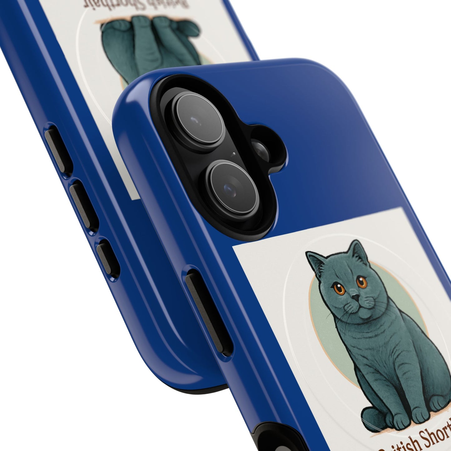 Blue Cat Magnetic Phone Case, Tough Protection for Cat Lovers, Gifts for Pet Owners, Cute Feline Accessories, Unique Cat Gifts, Animal [...]