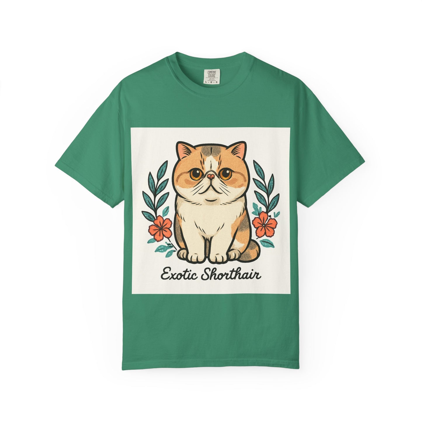 Exotic Shorthair Cat T-Shirt, Cute Cat Lover Gift, Vintage Style Tee, Animal Lover Apparel, Gift for Pet Owners, Birthday Gift