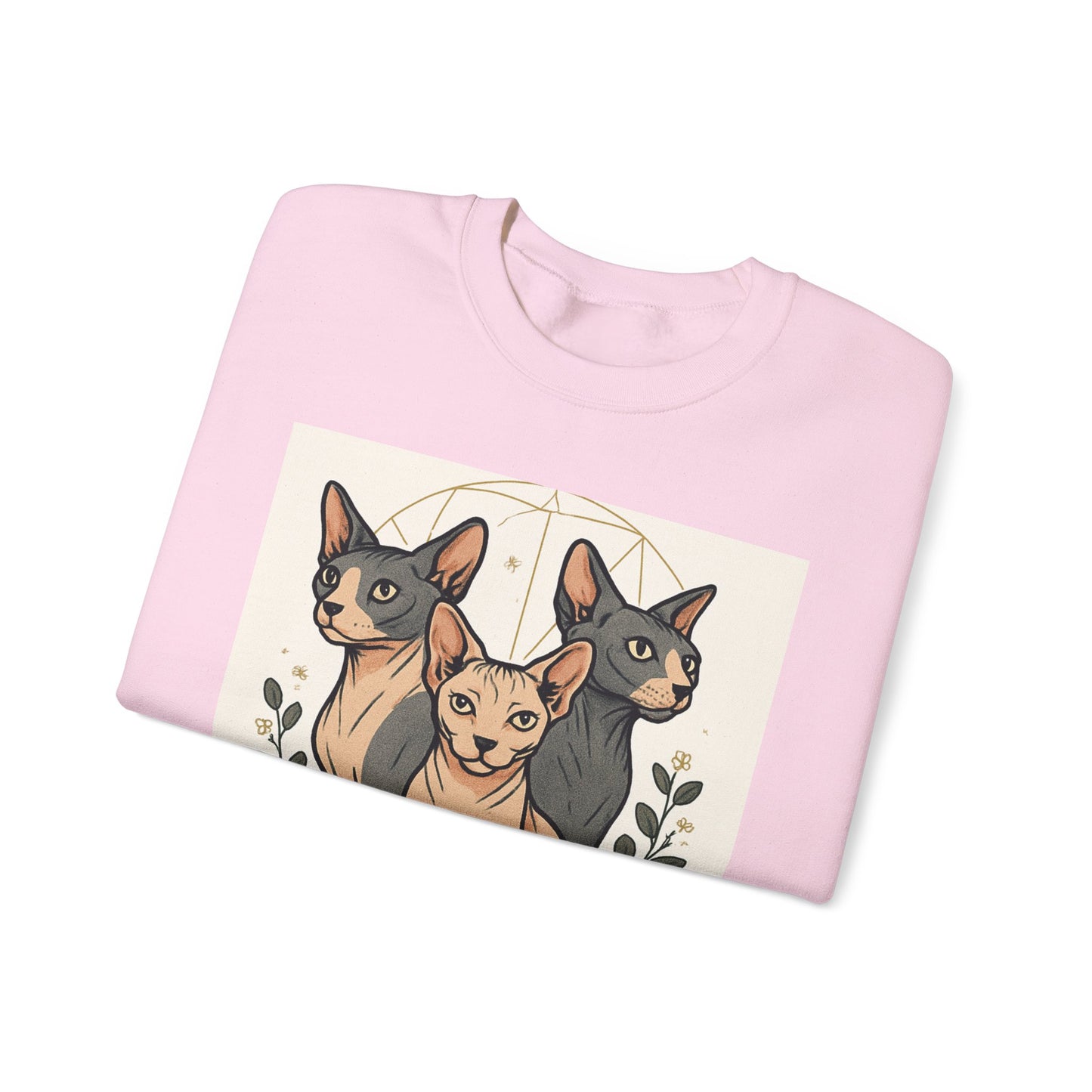 Sphynx Cat Crewneck Sweatshirt, Cozy Animal Lover Gift, Unisex Sweatshirt, Perfect for Cat Enthusiasts, Cute Pet Apparel, Housewarming [...]