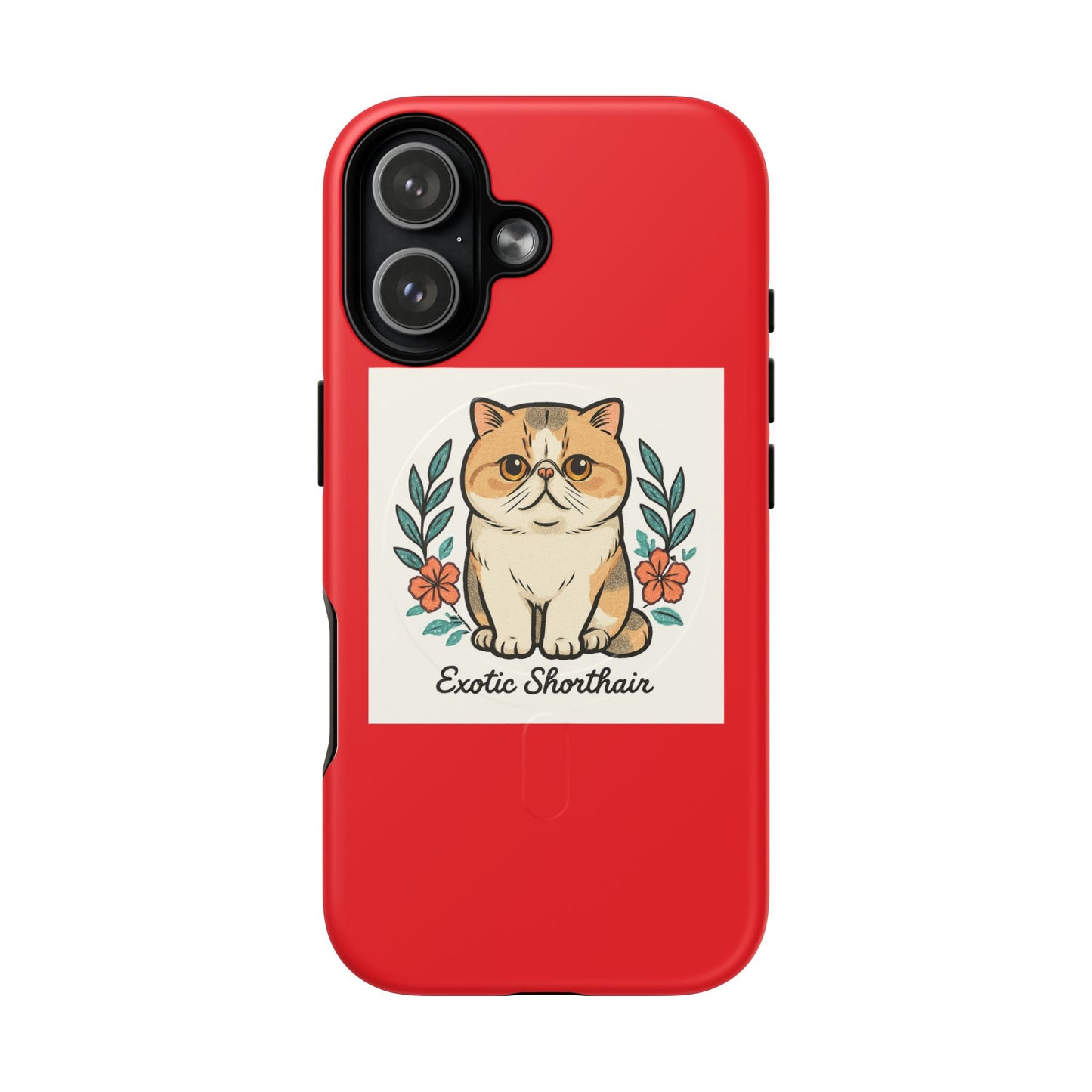 Exotic Shorthair Cat Phone Case, Cute Phone Cover for Cat Lovers, Tough Magnetic Cases, Pet Gifts, Unique Animal Accessories
