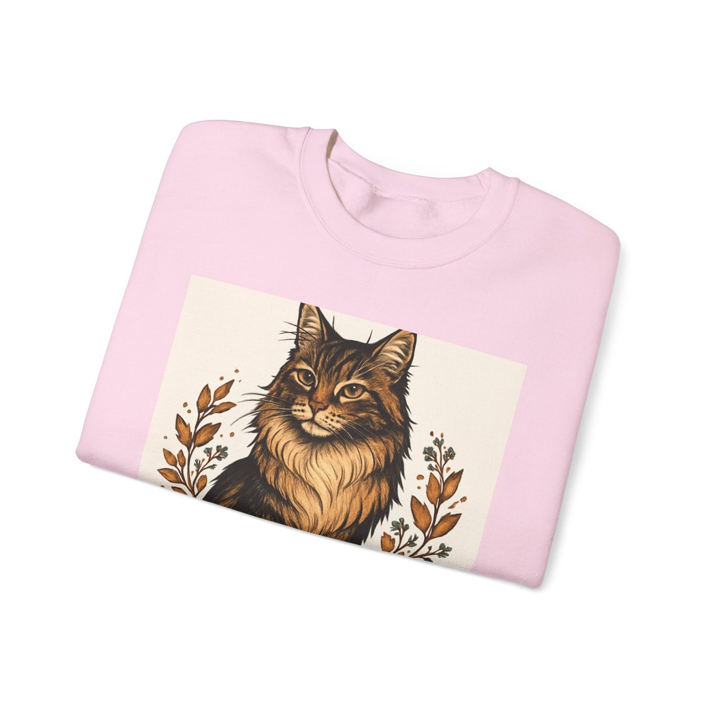 Maine Coon Sweatshirt, Cozy Cat Lover Gift, Unisex Sweatshirt, Cat Pet Owner Apparel, Funny Cat Design, Birthday Gift for Cat Lovers