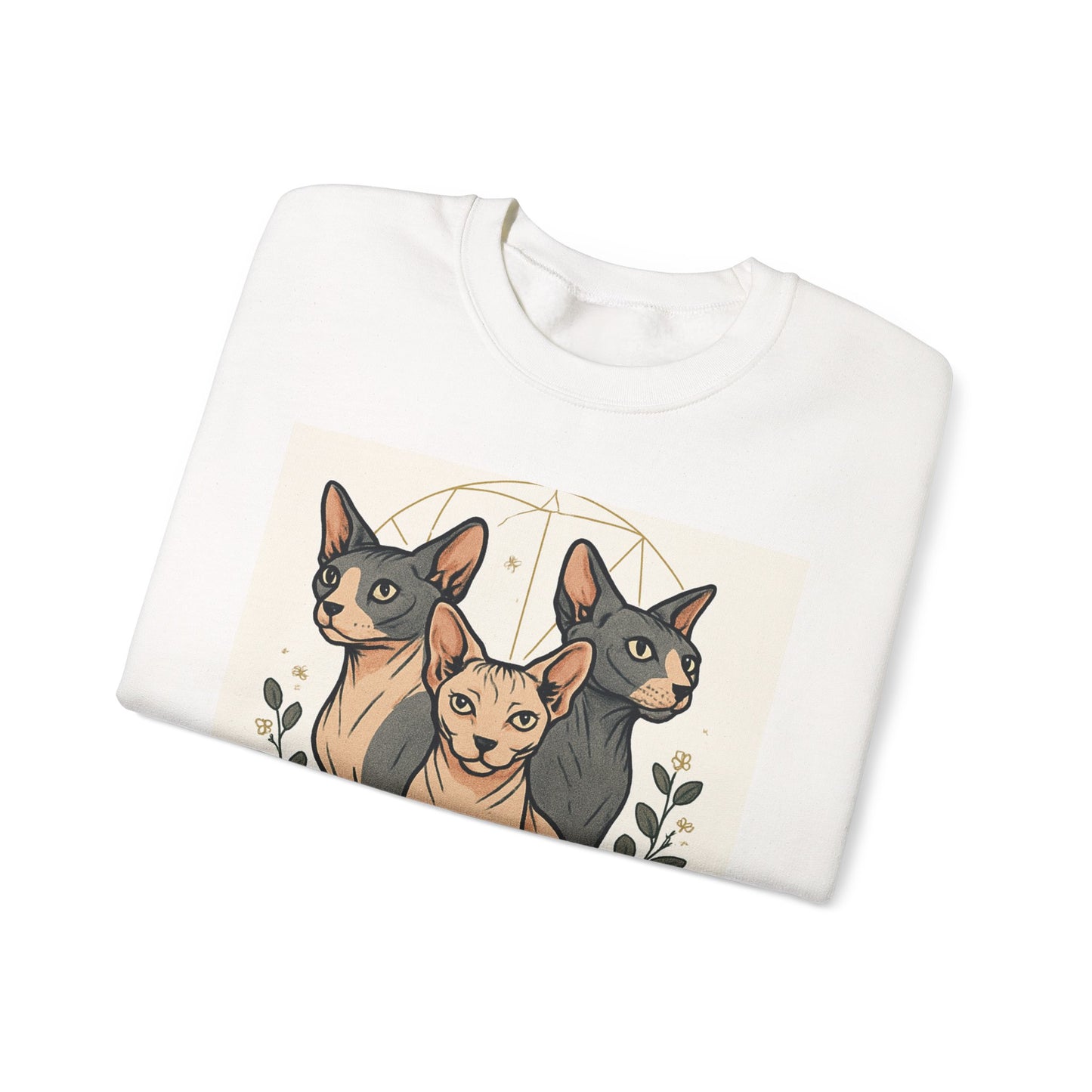 Sphynx Cat Crewneck Sweatshirt, Cozy Animal Lover Gift, Unisex Sweatshirt, Perfect for Cat Enthusiasts, Cute Pet Apparel, Housewarming [...]
