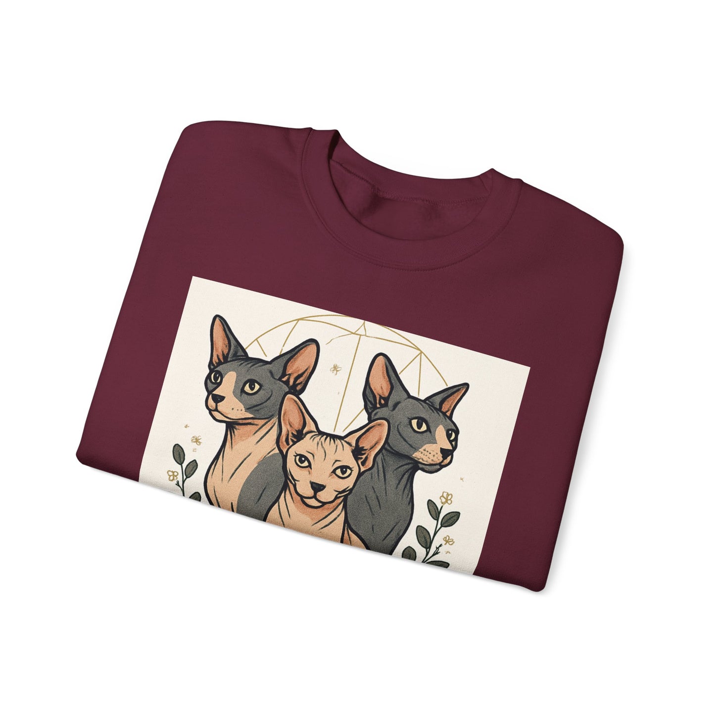 Sphynx Cat Crewneck Sweatshirt, Cozy Animal Lover Gift, Unisex Sweatshirt, Perfect for Cat Enthusiasts, Cute Pet Apparel, Housewarming [...]