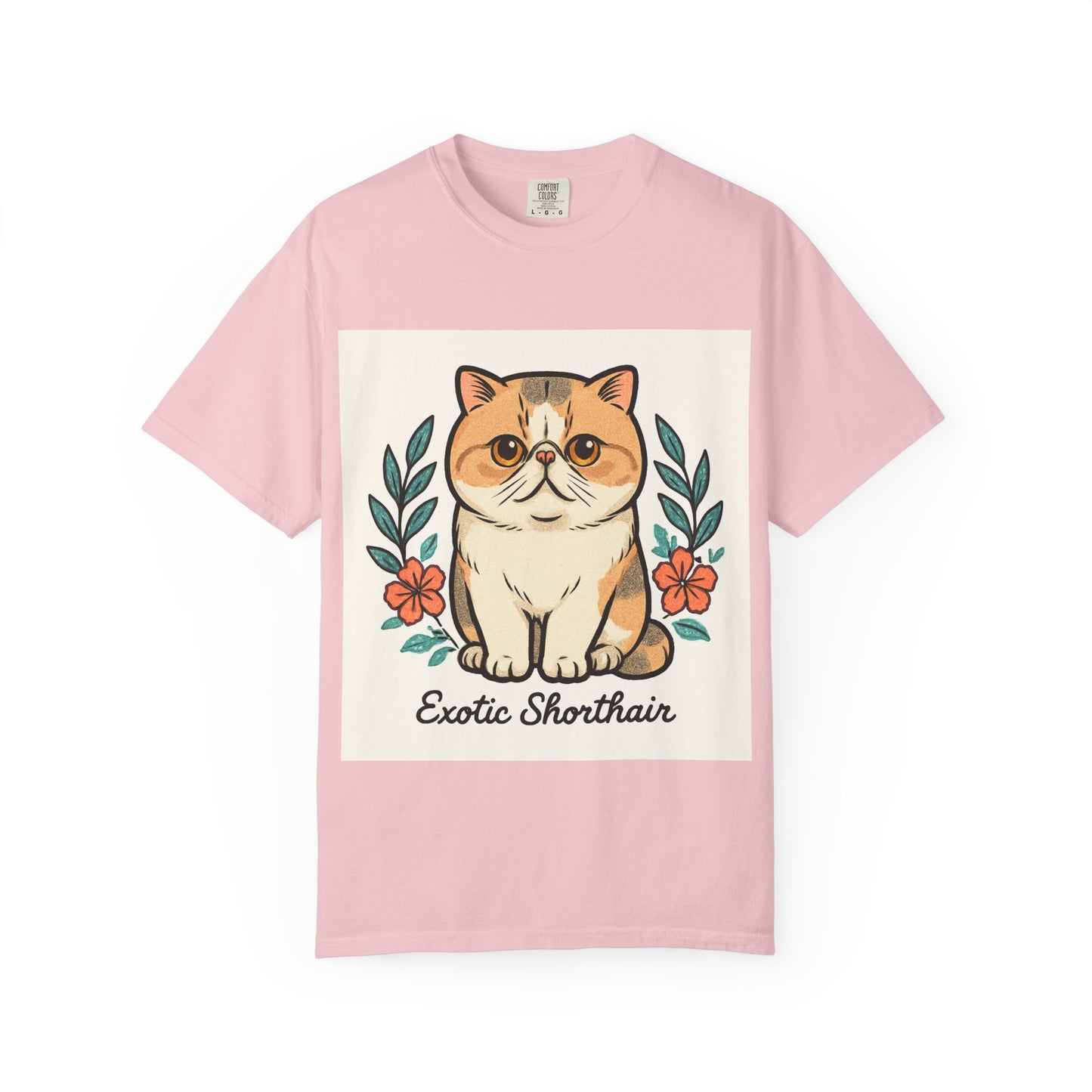 Exotic Shorthair Cat T-Shirt, Cute Cat Lover Gift, Vintage Style Tee, Animal Lover Apparel, Gift for Pet Owners, Birthday Gift