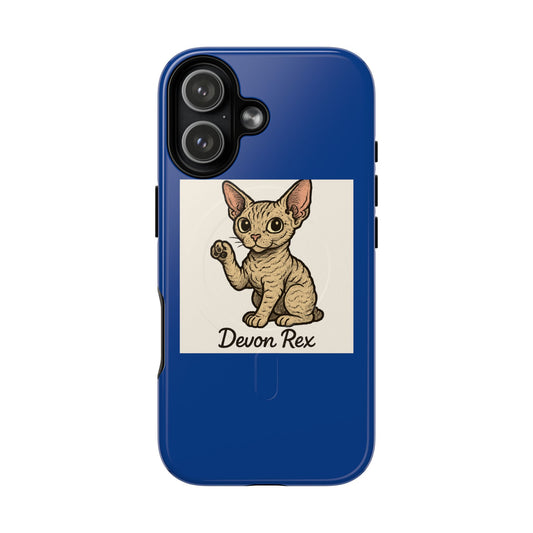 Devon Rex Cat Magnetic Phone Case for Pet Lovers, Cute Cat Phone Cover, Durable Magnetic Cases, Unique Gift for Cat Owners, Animal [...]