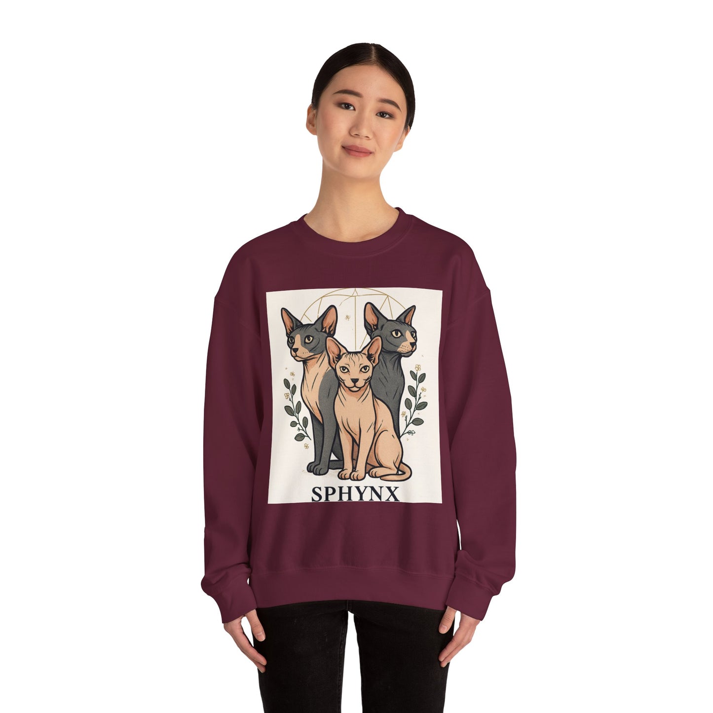 Sphynx Cat Crewneck Sweatshirt, Cozy Animal Lover Gift, Unisex Sweatshirt, Perfect for Cat Enthusiasts, Cute Pet Apparel, Housewarming [...]