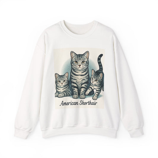Cozy Cat Sweatshirt - Perfect Gift for Cat Lovers, Unisex Crewneck Sweatshirt, Fun Cat Apparel, Cozy Fashion